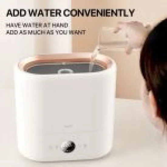 Air Humidifier 4.5L with LED Display by Deerma _ White